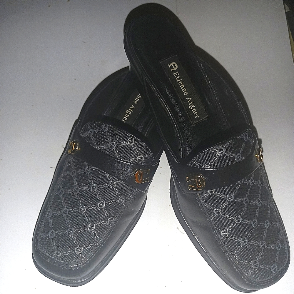 Etienne Aigner Slide on Shoes